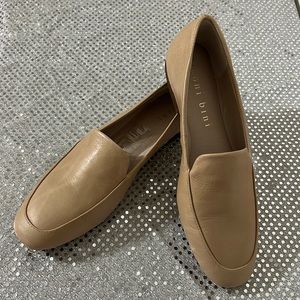 Gianni Bini Leather Upper Slip on Shoes